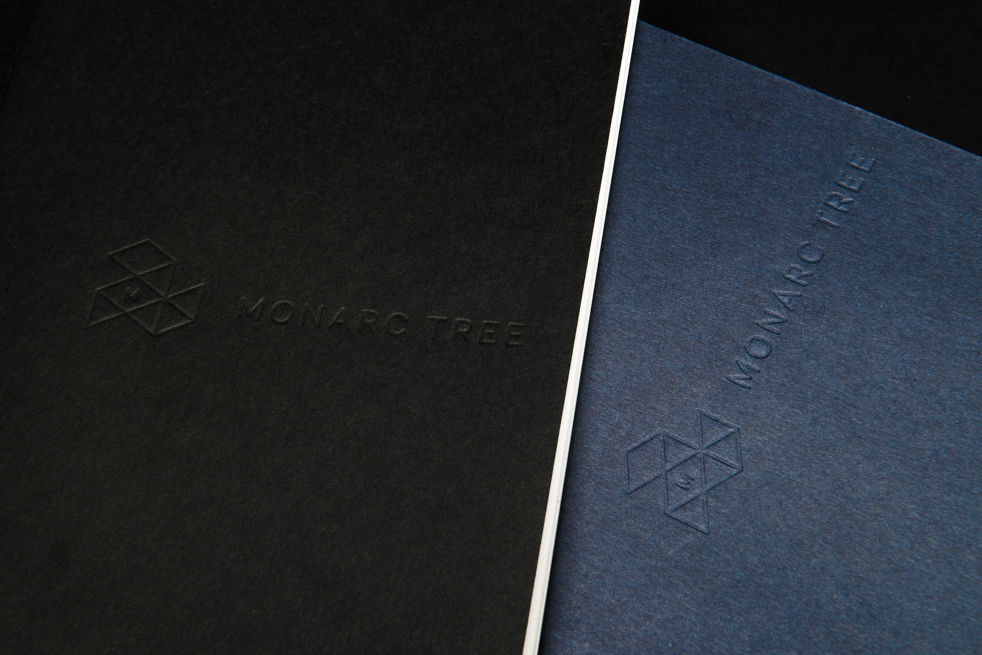 Custom Monarc Tree Moleskine journals